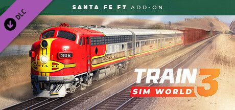 Front Cover for Train Sim World 3: Santa Fe F7 Add-On (Windows) (Steam release)