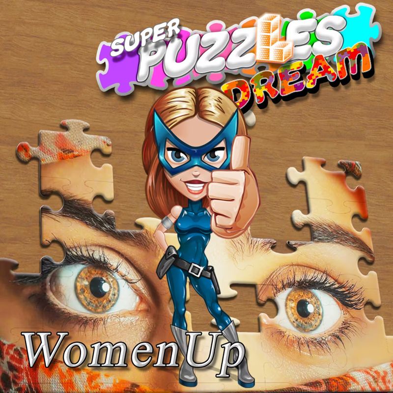 Front Cover for #womenUp, Super Puzzles Dream (PlayStation 5) (download release)