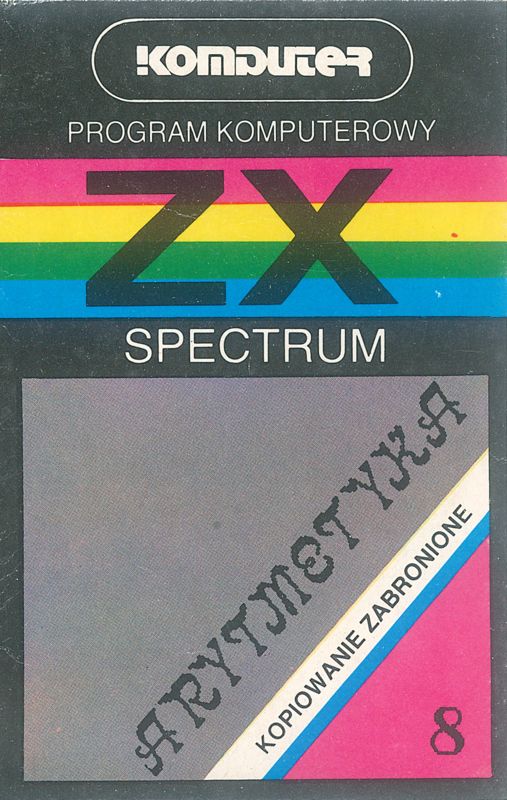 Front Cover for Arytmetyka (ZX Spectrum)