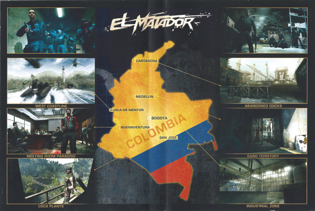 Inside Cover for El Matador (Windows): Full
