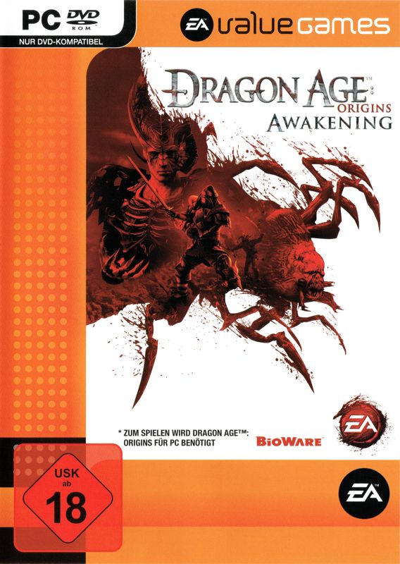 Front Cover for Dragon Age: Origins - Awakening (Windows) (EA Value Games release)