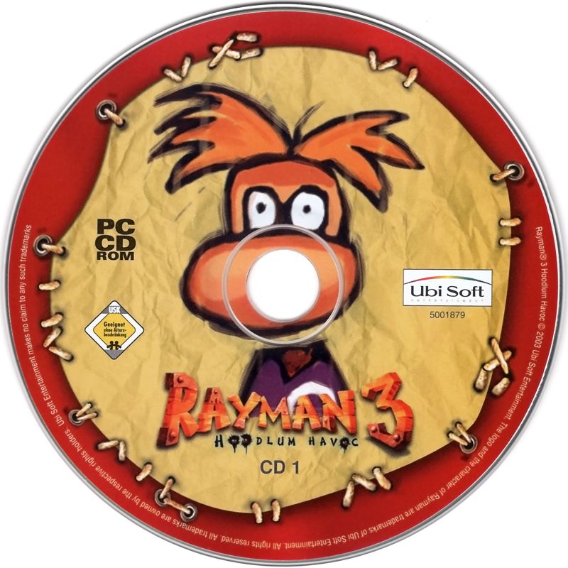 Rayman 3: Hoodlum Havoc (Collector's Edition) cover or packaging ...