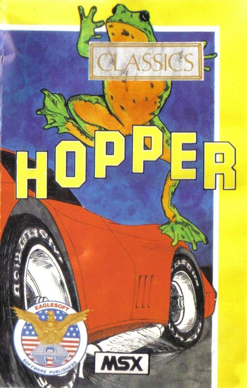 Front Cover for Hopper (MSX)