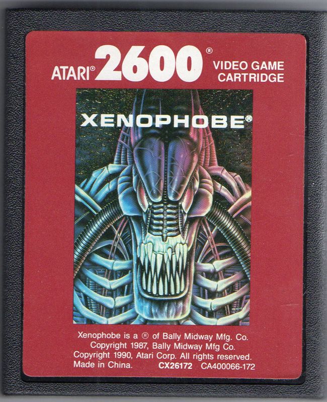 Media for Xenophobe (Atari 2600)