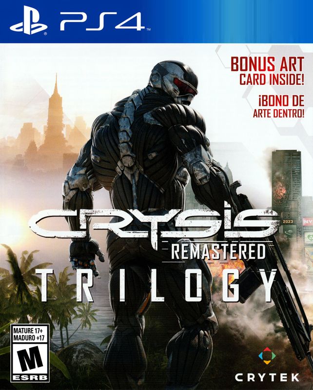 Front Cover for Crysis: Remastered Trilogy (PlayStation 4)