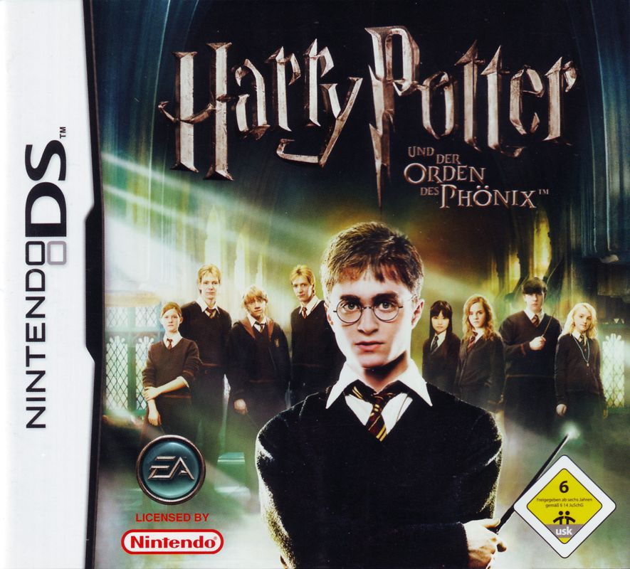 Front Cover for Harry Potter and the Order of the Phoenix (Nintendo DS)