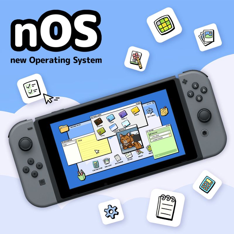 Front Cover for nOS new Operating System (Nintendo Switch) (download release)