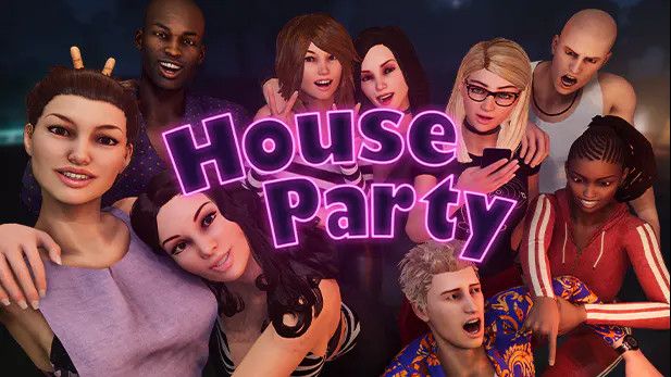 Front Cover for House Party (Windows) (Game Jolt release): January 2023 cover