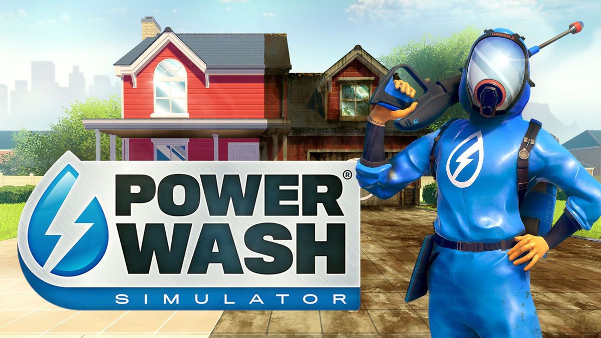 Front Cover for PowerWash Simulator (Nintendo Switch) (download release)