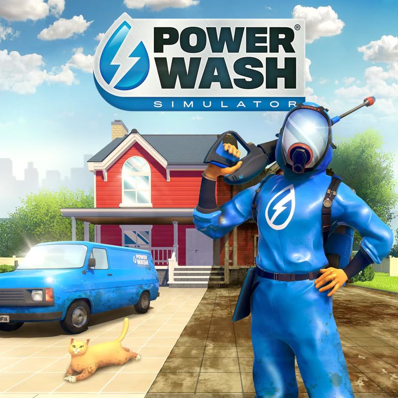 Front Cover for PowerWash Simulator (PlayStation 4 and PlayStation 5) (download release)