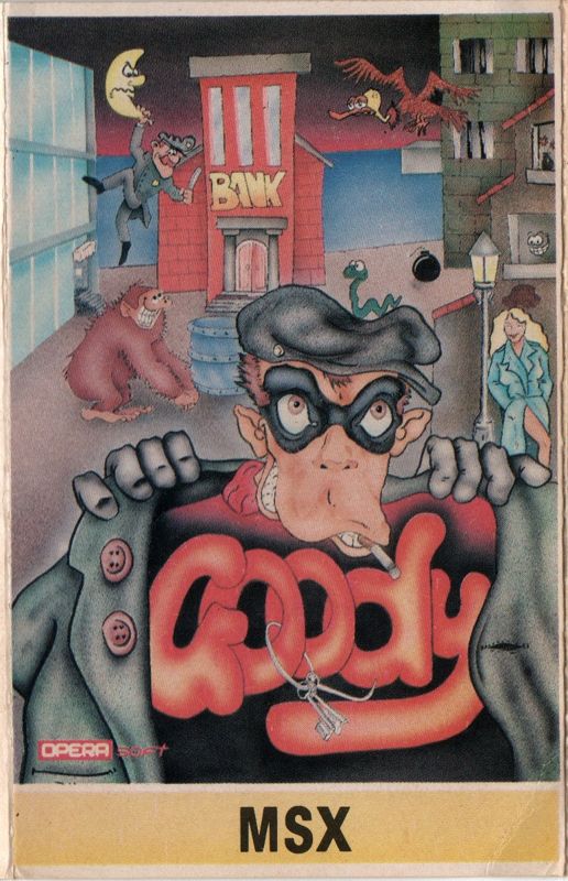 Front Cover for Goody (MSX)