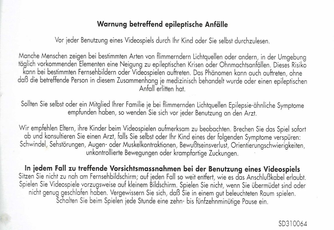 Extras for Warhammer 40,000: Rites of War (Windows): Epilepsy Warning