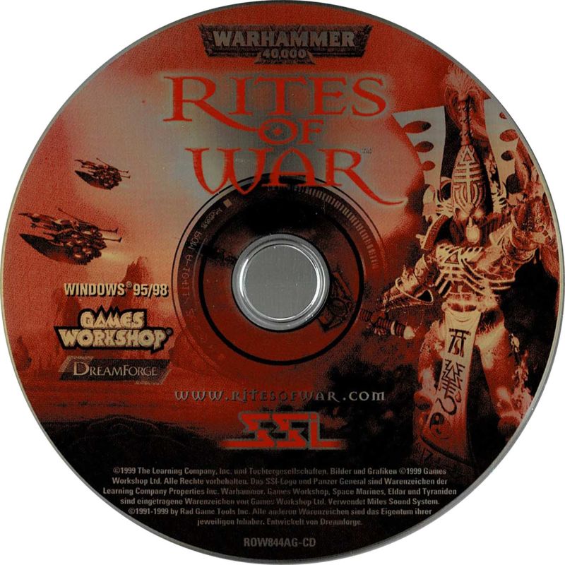 Media for Warhammer 40,000: Rites of War (Windows)