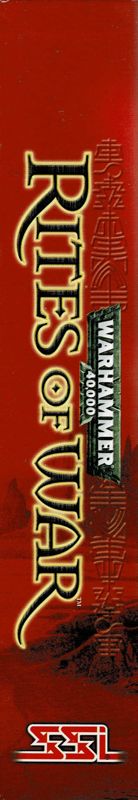 Spine/Sides for Warhammer 40,000: Rites of War (Windows): Left