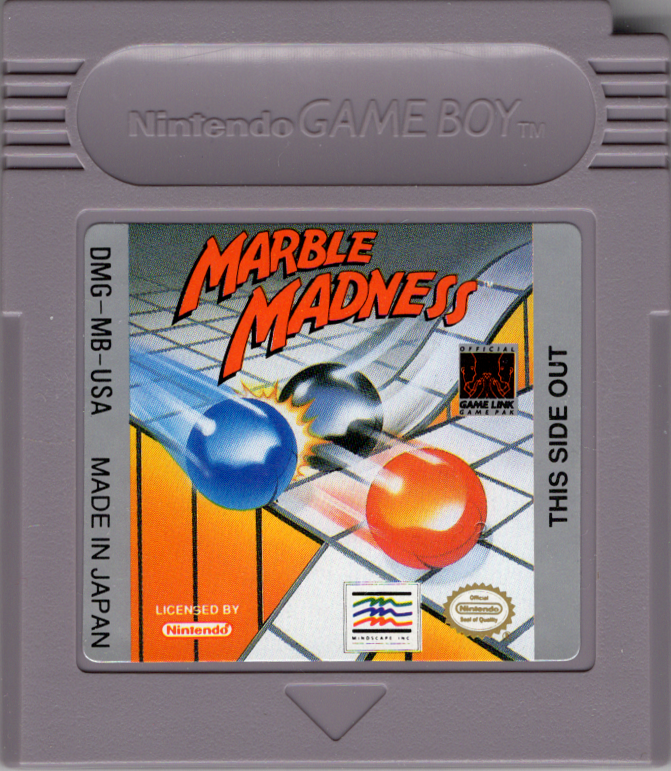 Marble Madness cover or packaging material MobyGames