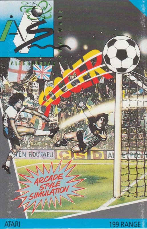 Front Cover for Soccer (Atari 8-bit)