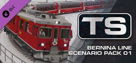 Front Cover for TS: Bernina Line Scenario Pack 01 (Windows) (Steam release)