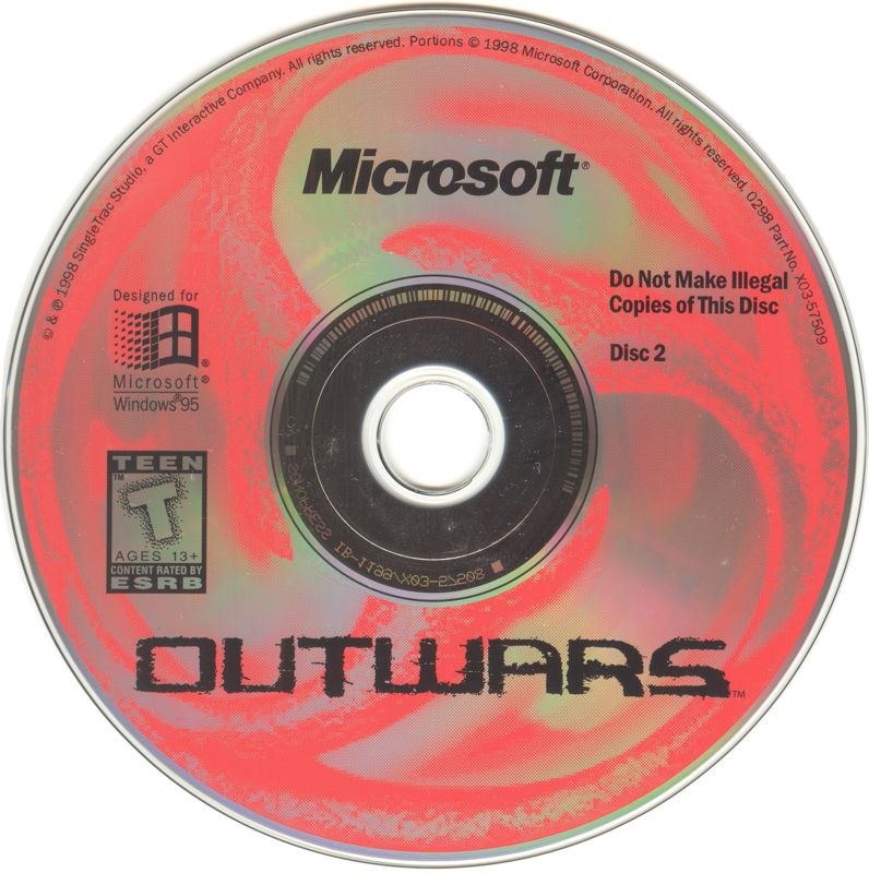 Media for Outwars (Windows): Disc 2