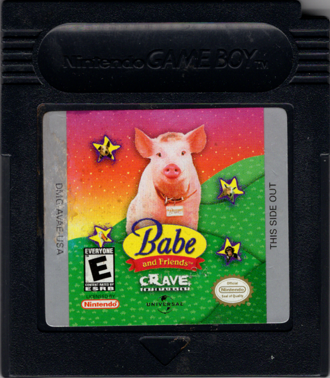 Media for Babe and Friends (Game Boy Color)