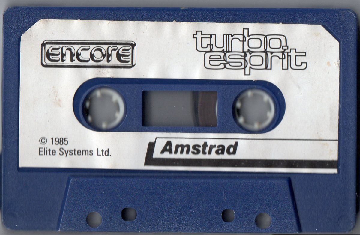 Media for Turbo Esprit (Amstrad CPC) (Encore budget release)