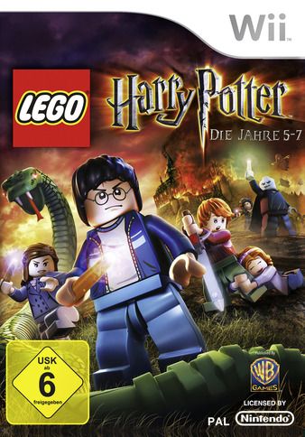 Front Cover for LEGO Harry Potter: Years 5-7 (Wii) (Software Pyramide budget release)