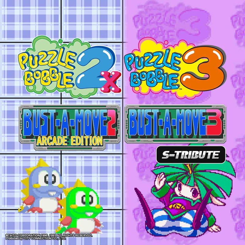 Front Cover for Puzzle Bobble 2X/Bust-A-Move 2 Arcade Edition & Puzzle Bobble 3/Bust-A-Move 3 S-Tribute (Nintendo Switch)