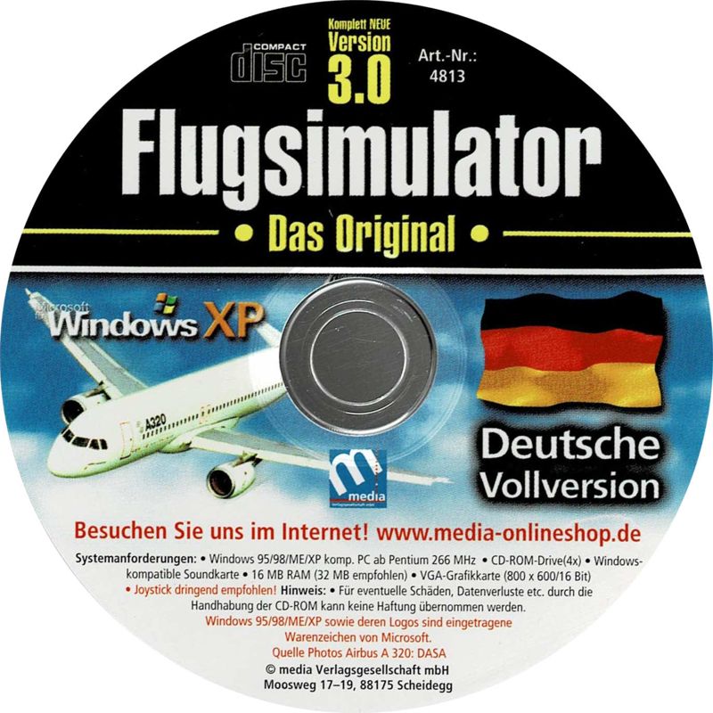 Media for Flugsimulator für A320: Version 3 (Windows)