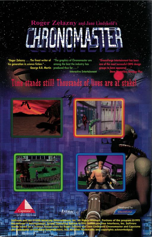 Manual for Chronomaster (DOS): Back