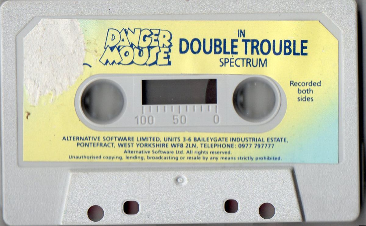 Danger Mouse in Double Trouble cover or packaging material - MobyGames