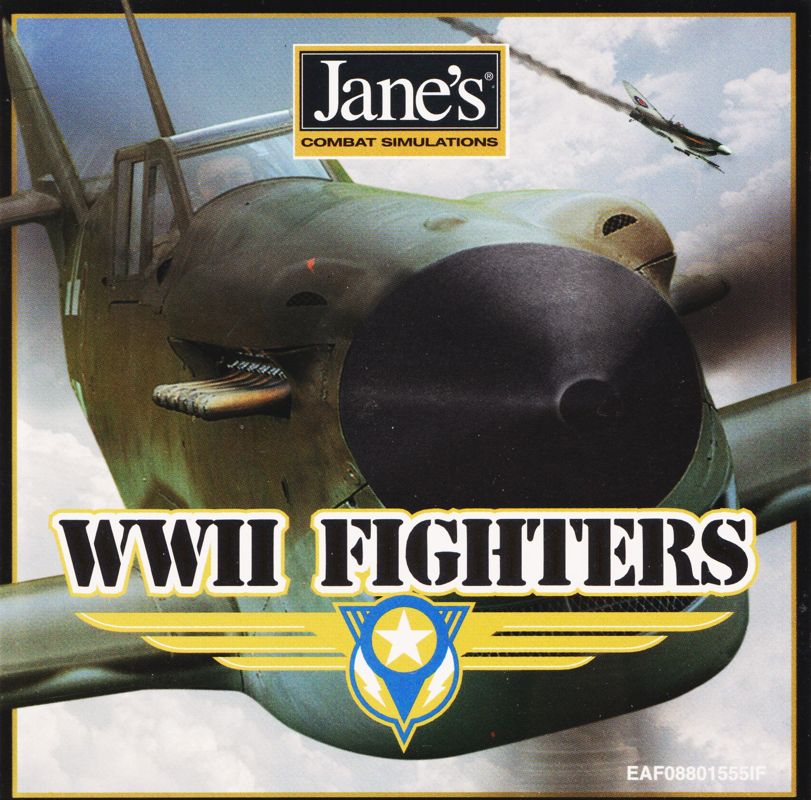 Other for Jane's Combat Simulations: WWII Fighters (Windows): Jewel Case - Front