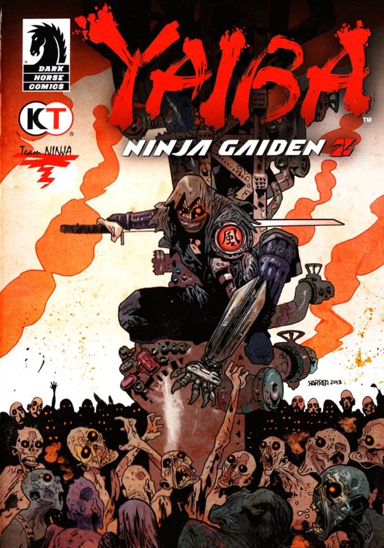 Extras for Yaiba: Ninja Gaiden Z (Xbox 360): Comic - Front