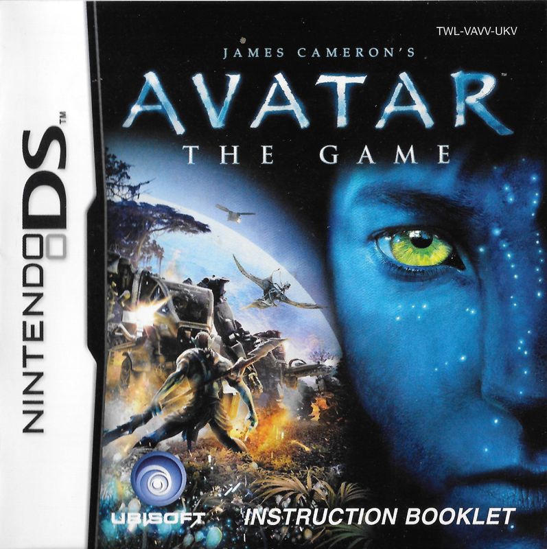 Manual for James Cameron's Avatar: The Game (Nintendo DS): Front