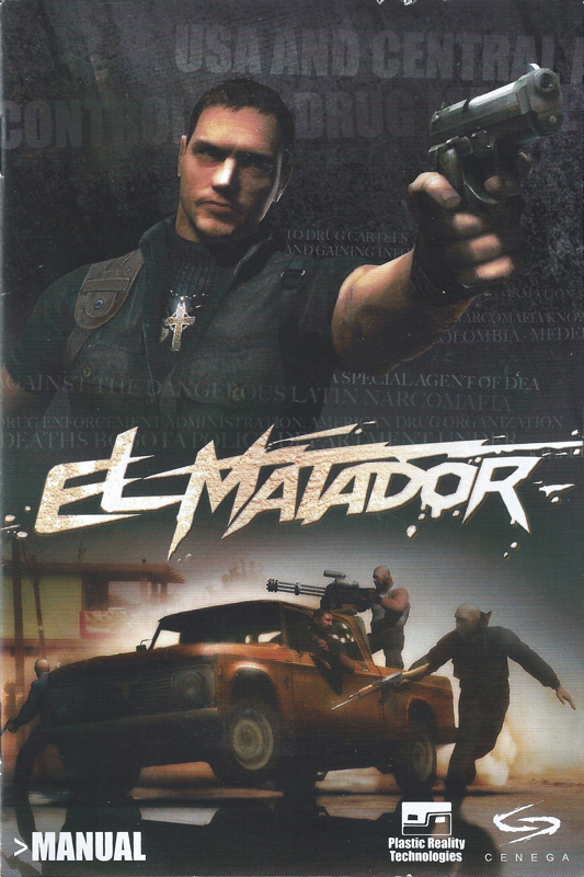 Manual for El Matador (Windows): Front