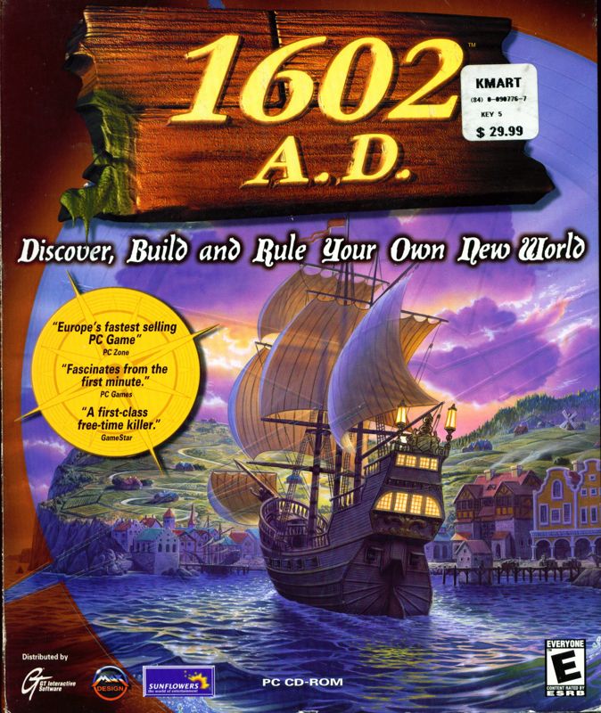 Front Cover for 1602 A.D. (Windows)