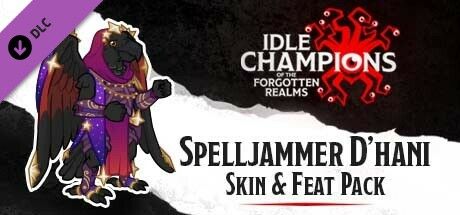 Front Cover for Idle Champions of the Forgotten Realms: Spelljammer D'hani Skin & Feat Pack (Macintosh and Windows) (Steam release)