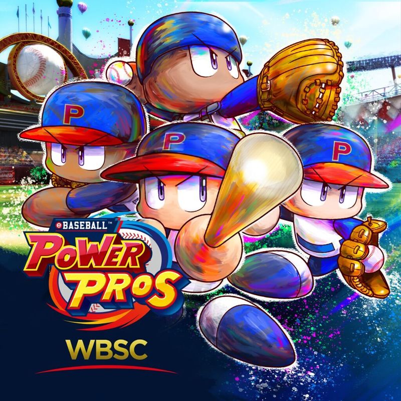 Front Cover for WBSC eBaseball: Power Pros (PlayStation 4) (download release)