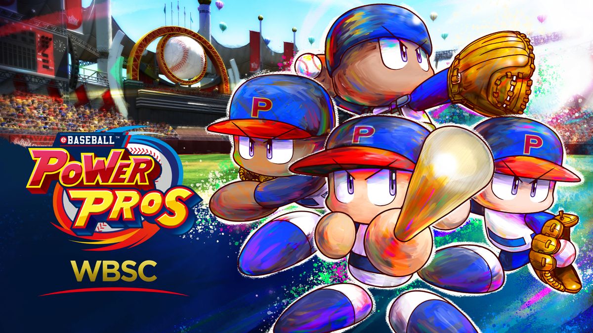 Front Cover for WBSC eBaseball: Power Pros (Nintendo Switch) (download release)