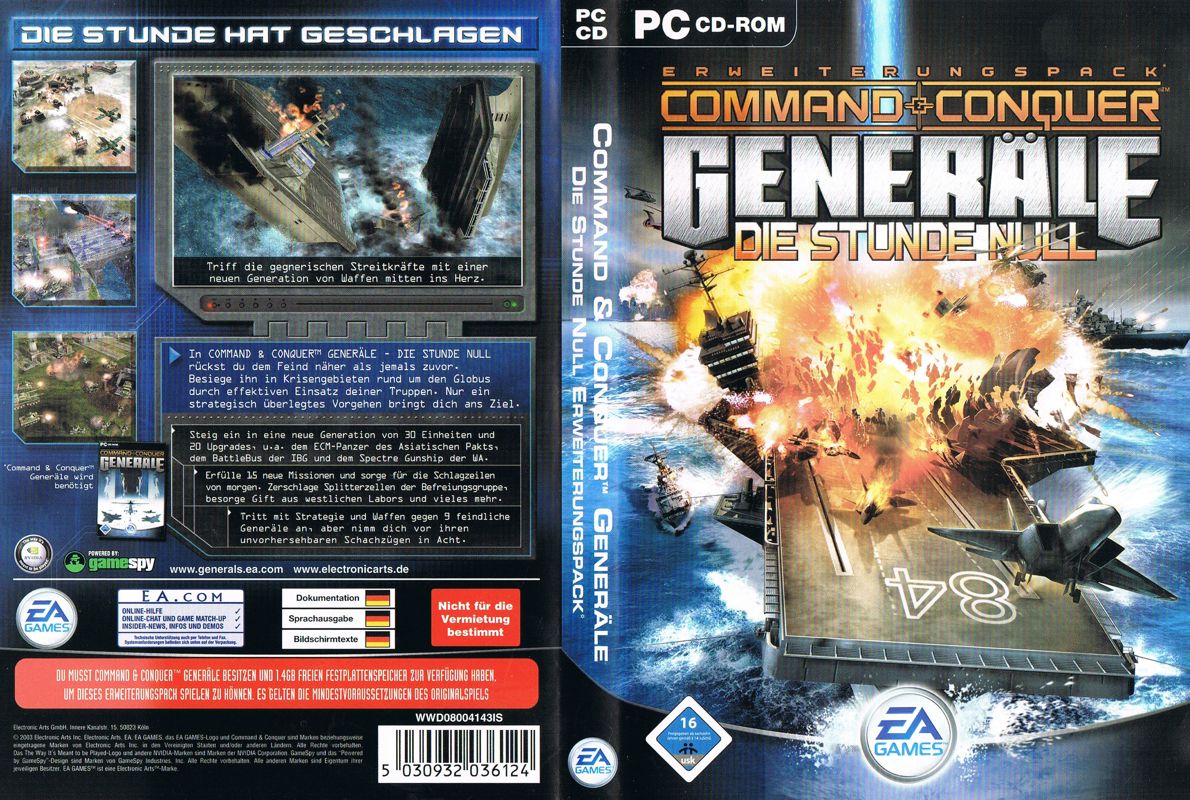 Full Cover for Command & Conquer: Generals - Zero:Hour (Windows)
