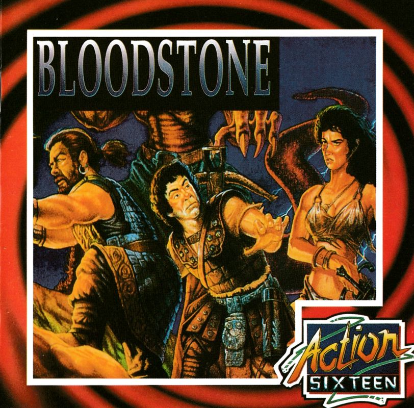 Front Cover for Bloodstone: An Epic Dwarven Tale (DOS) (Action Sixteen release)