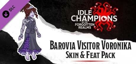 Front Cover for Idle Champions of the Forgotten Realms: Barovia Visitor Voronika Skin & Feat Pack (Macintosh and Windows) (Steam release)