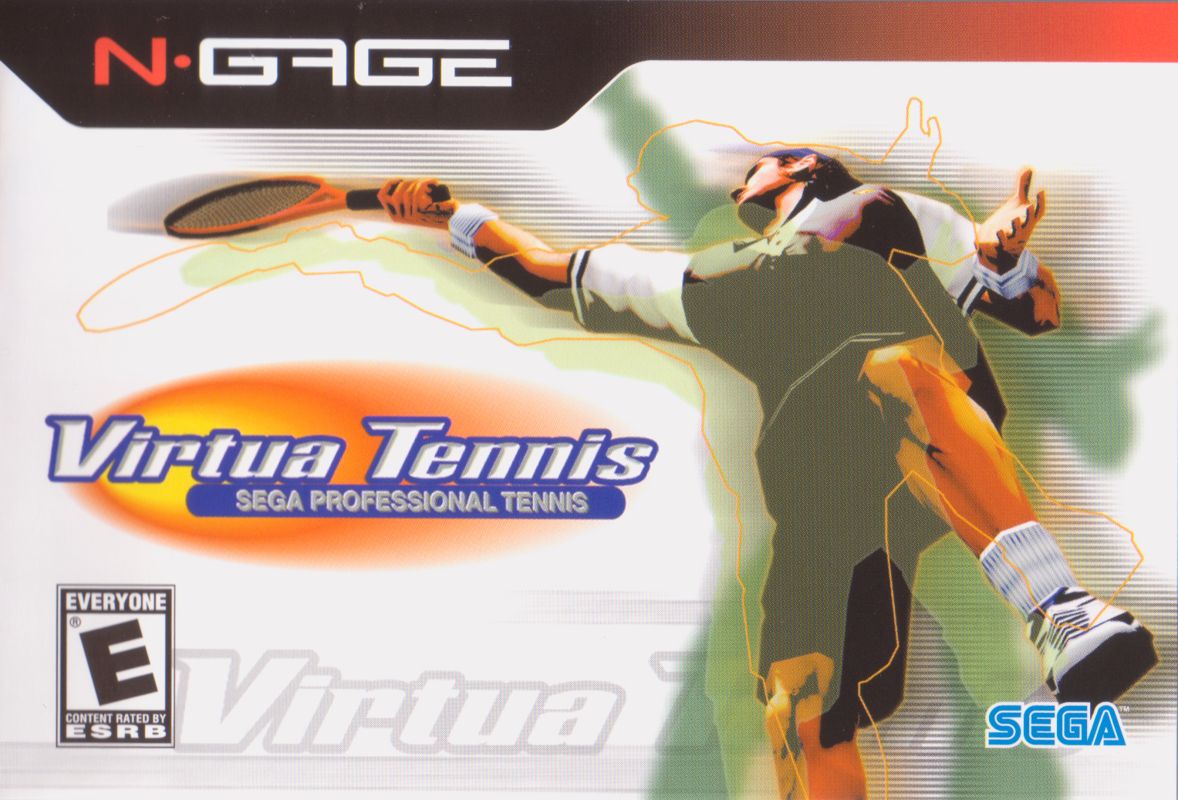 Front Cover for Virtua Tennis: Sega Professional Tennis (N-Gage)