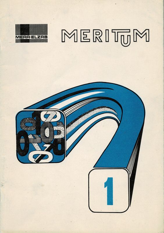 Front Cover for Literki (Meritum) (Biulety Użytkowników Komputerów Osobistych Meritum #1): Magazine