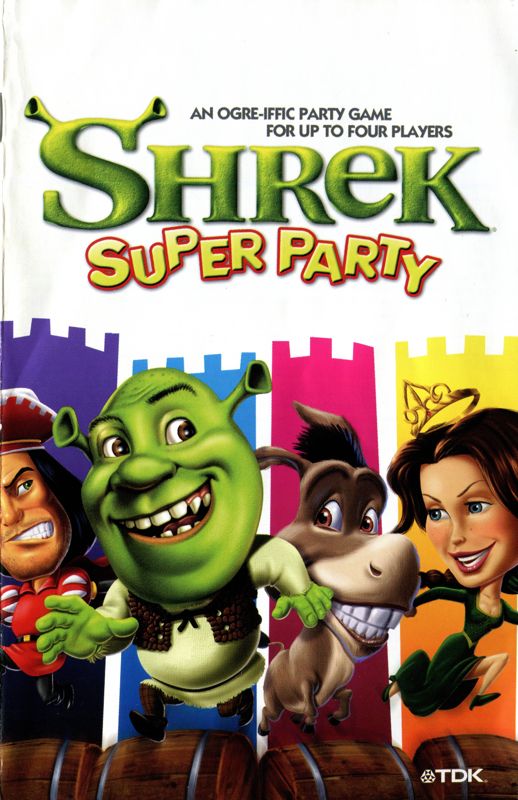 shrek super party playstation 2