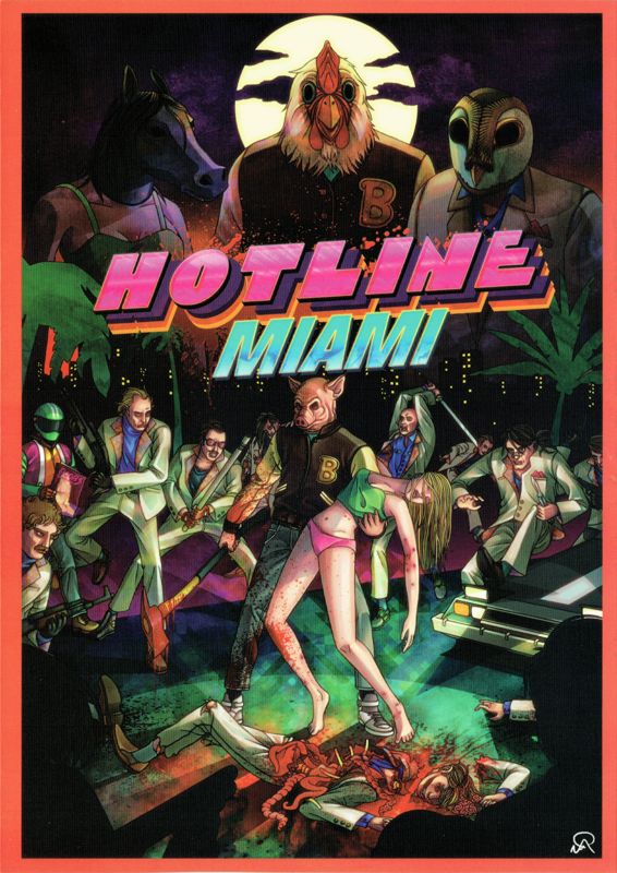 Other for Hotline Miami: Special Edition (Linux and Macintosh and Windows): Sleeve - Left Flap