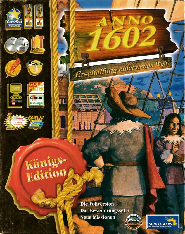 Front Cover for 1602 A.D. (Windows)