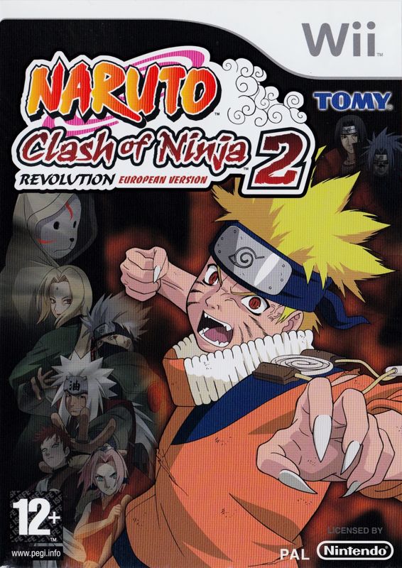 Front Cover for Naruto: Clash of Ninja Revolution 2 (Wii)