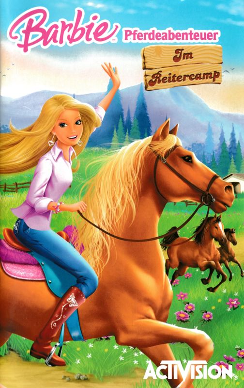 Manual for Barbie Horse Adventures: Riding Camp (PlayStation 2): Front