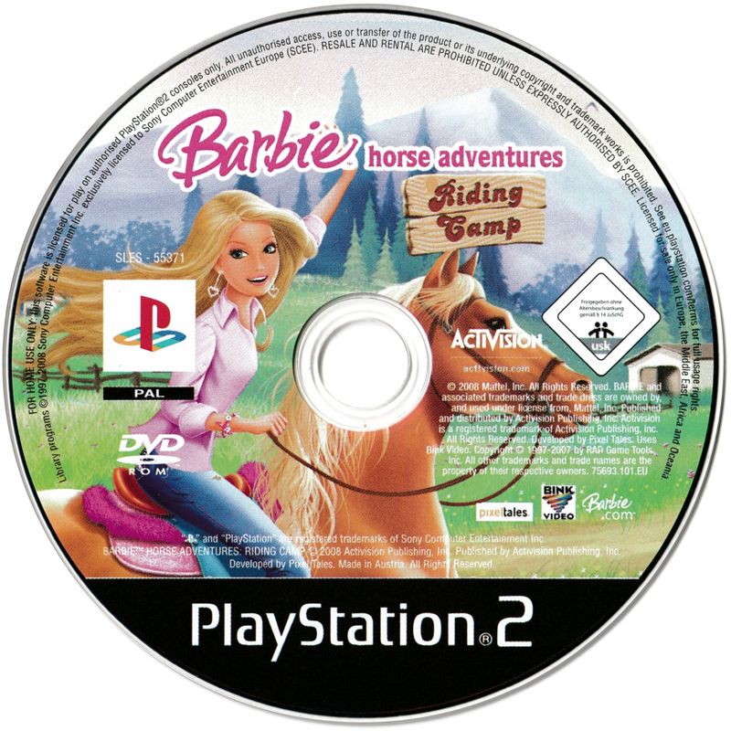 Media for Barbie Horse Adventures: Riding Camp (PlayStation 2)
