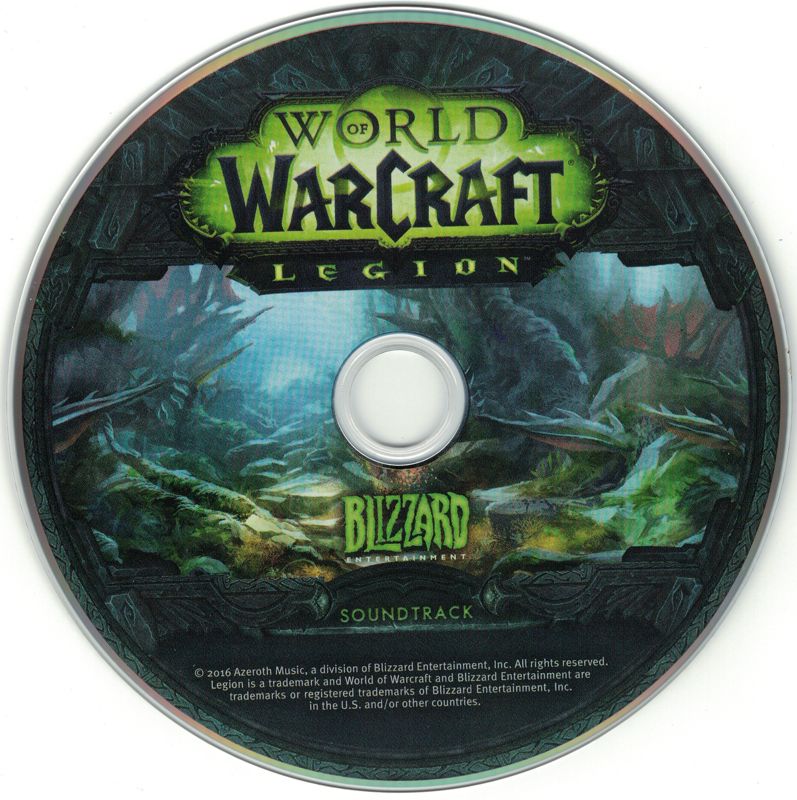 Soundtrack for World of WarCraft: Legion (Collector's Edition) (Macintosh and Windows): Media