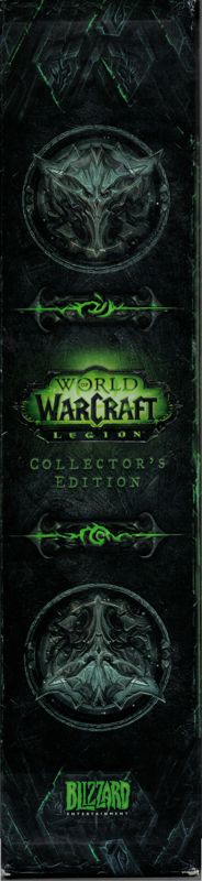 Spine/Sides for World of WarCraft: Legion (Collector's Edition) (Macintosh and Windows): Right